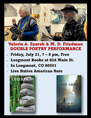 Double Book Release Flyer